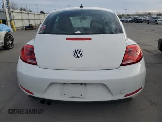 2013 Volkswagen Beetle Entry with VIN 3VWFP7AT5DM654385, listed as a Copart auction lot 48741515 with 47,029 mi miles and Salvage Title. Bid and sale history available at DreamBid. Image 6.