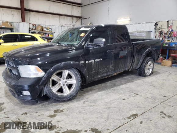 2011 Ram 1500 Sport with VIN 1D7RV1GT1BS645901, listed as a Copart auction lot 88794855 with 138,678 mi miles and Salvage Title. Bid and sale history available at carsss.com. Image 1.