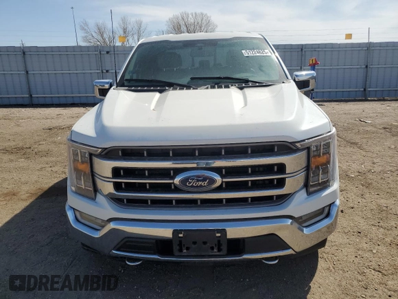 2022 Ford F-150 XL with VIN 1FTFW1E80NFA48714, listed as a Copart auction lot 51224625 with 77,176 mi miles and Salvage Title. Bid and sale history available at carsss.com. Image 5.