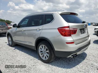 2017 BMW X3 sDrive28i with VIN 5UXWZ7C30H0V92699, listed as a Copart auction lot 56203265 with 101,328 mi miles and Salvage Title. Bid and sale history available at DreamBid. Image 2.
