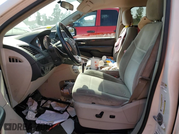 2011 Dodge Grand Caravan Crew with VIN 2D4RN5DG6BR680446, listed as a Copart auction lot 51855585 with 136,789 mi miles and Salvage Title. Bid and sale history available at DreamBid. Image 7.