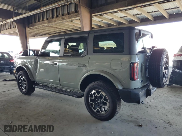 2024 Ford Bronco Outer Banks with VIN 1FMDE8BH1RLA96636, listed as a Copart auction lot 63740475 with 11,791 mi miles and Salvage title. Bid and sale history available at DreamBid. Image 2.