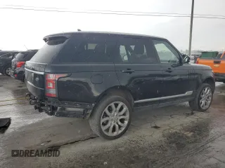 2016 Land Rover Range Rover HSE with VIN SALGS2KF5GA252877, listed as a Copart auction lot 58972055 with 47,855 mi miles and Clean title. Bid and sale history available at DreamBid. Image 3.