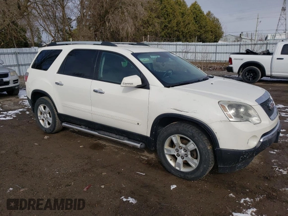 2010 GMC Acadia SLE with VIN 1GKLRLED1AJ131616, listed as a Copart auction lot 49412025 with 228,788 mi miles and Clean Title. Bid and sale history available at DreamBid. Image 4.