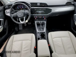 2024 Audi Q3 S line Premium with VIN WA1DECF37R1108722, listed as a Copart auction lot 44308865 with 23,950 mi miles and Non Repairable. Bid and sale history available at carsss.com. Image 8.