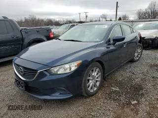 2015 Mazda 6 i Sport with VIN JM1GJ1U53F1191522, listed as a Copart auction lot 49593325 with 69,257 mi miles and Salvage Title. Bid and sale history available at carsss.com. Image 1.