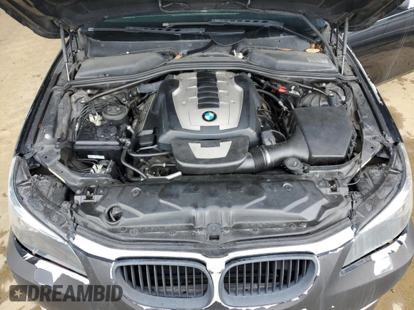 2007 BMW 5 Series 550i with VIN WBANB53537CP08172, listed as a Copart auction lot 49271545 with 119,242 mi miles and Clean Title. Bid and sale history available at DreamBid. Image 11.