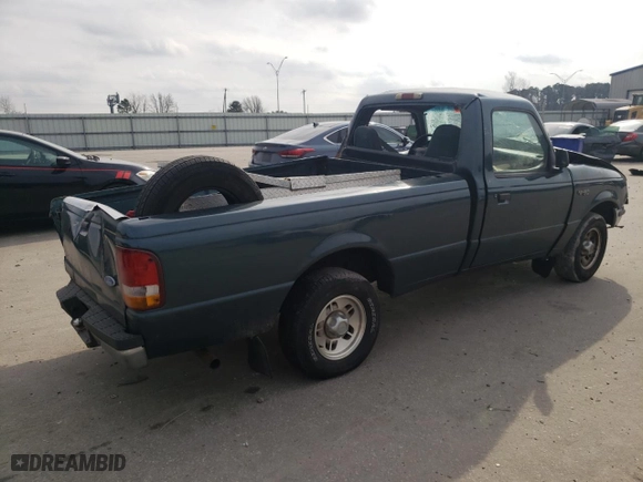 1995 Ford Ranger Splash with VIN 1FTCR10U5STA65729, listed as a Copart auction lot 42910665 with 188,458 mi miles and Salvage Title. Bid and sale history available at carsss.com. Image 3.
