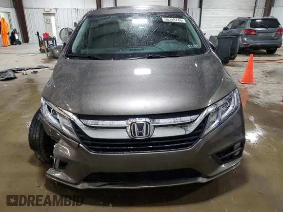 2018 Honda Odyssey EX-L z VIN 5FNRL6H77JB013494, wystawiony jako Copart lot #56348745 z przebiegiem 21 368 mil mil oraz Szkoda całkowita • Salvage title. Historia ofert i sprzedaży dostępna na DreamBid. Obrazek 5.