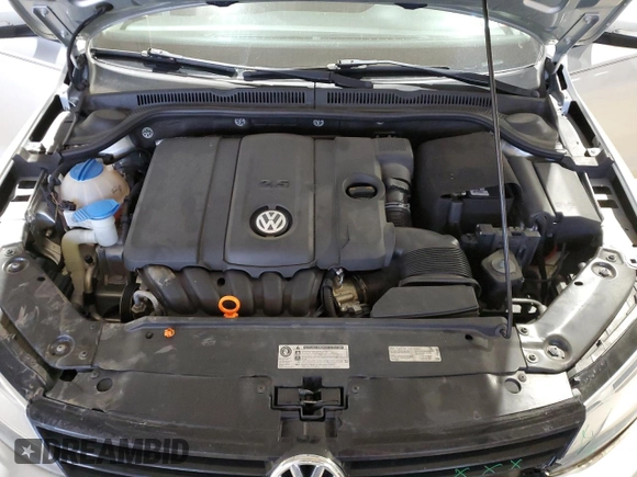2012 Volkswagen Jetta Sedan SE w/Convenience & Sunroof with VIN 3VWDX7AJXCM401907, listed as a Copart auction lot 53448685 with 122,024 mi miles and Salvage Title. Bid and sale history available at carsss.com. Image 11.