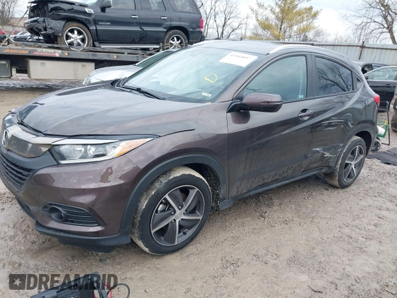 2021 Honda HR-V EX with VIN 3CZRU6H59MM720845, listed as a IAAI auction lot 41461037 with 32,716 mi miles. Bid and sale history available at carsss.com. Image 17.