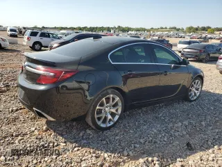 2016 Buick Regal GS with VIN 2G4GU5GX7G9110476, listed as a Copart auction lot 74995124 with 0 mi miles and Salvage Title. Bid and sale history available at carsss.com. Image 3.