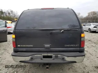 2005 Chevrolet Suburban LT with VIN 1GNFK16Z95J151301, listed as a Copart auction lot 83642854 with 190,221 mi miles and Salvage title. Bid and sale history available at DreamBid. Image 6.