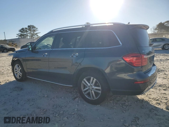 2016 Mercedes-Benz GL with VIN 4JGDF6EE0GA638059, listed as a Copart auction lot 83017144 with 168,505 mi miles and Salvage Title. Bid and sale history available at carsss.com. Image 2.