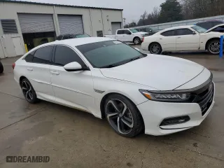 2018 Honda Accord Sedan Sport 1.5T with VIN 1HGCV1F33JA072040, listed as a Copart auction lot 44643885 with 140,466 mi miles and Salvage Title. Bid and sale history available at carsss.com. Image 4.