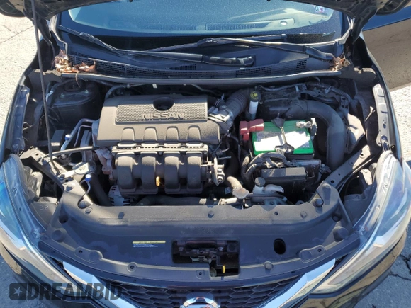 2018 Nissan Sentra S with VIN 3N1AB7AP4JY348669, listed as a Copart auction lot 55848195 with 50,700 mi miles and Salvage Title. Bid and sale history available at DreamBid. Image 11.