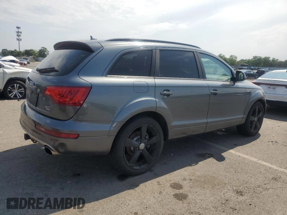 2014 Audi Q7 Premium with VIN WA1CGAFE7ED013193, listed as a Copart auction lot 63243705 with 129,127 mi miles and Clean title. Bid and sale history available at DreamBid. Image 3.