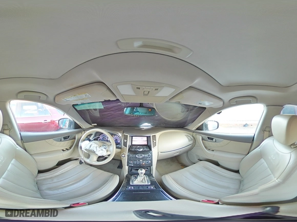 2012 Infiniti FX35 with VIN JN8AS1MW3CM152584, listed as a Copart auction lot 88191955 with 99,505 mi miles and Salvage Title. Bid and sale history available at carsss.com. Image 14.