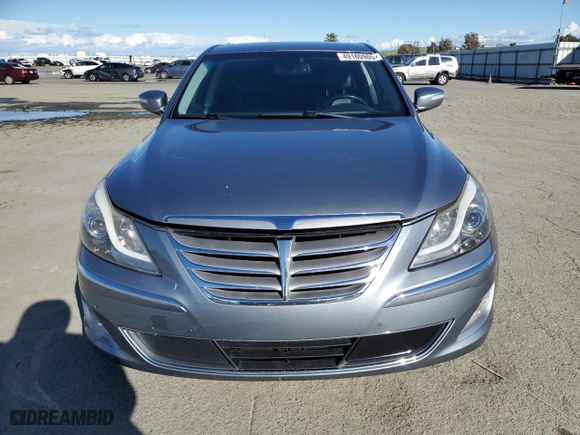 2014 Hyundai Genesis 5.0L R-Spec with VIN KMHGC4DH2EU261607, listed as a Copart auction lot 49180905 with 111,083 mi miles and Salvage Title. Bid and sale history available at carsss.com. Image 5.