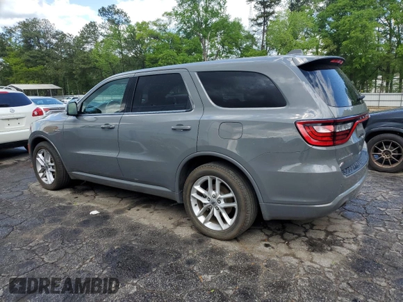 2022 Dodge Durango R/T with VIN 1C4SDJCT7NC228009, listed as a Copart auction lot 52462315 with 33,833 mi miles and Non repairable. Bid and sale history available at DreamBid. Image 2.
