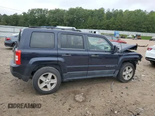 2011 Jeep Patriot Sport with VIN 1J4NT1GA1BD102771, listed as a Copart auction lot 72890744 with 124,327 mi miles and Salvage title. Bid and sale history available at DreamBid. Image 3.