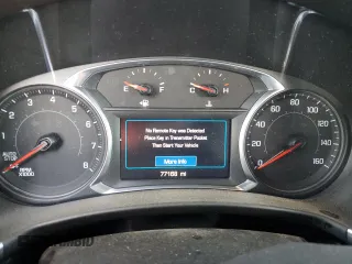 2021 Chevrolet Equinox LT with VIN 2GNAXUEV2M6125369, listed as a Copart auction lot 63131484 with 77,168 mi miles and Salvage title. Bid and sale history available at DreamBid. Image 9.