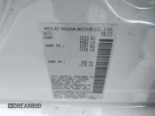 2024 Nissan Altima 2.5 SR with VIN 1N4BL4CW8RN322639, listed as a IAAI auction lot 41890112 with 19,797 mi miles. Bid and sale history available at carsss.com. Image 9.