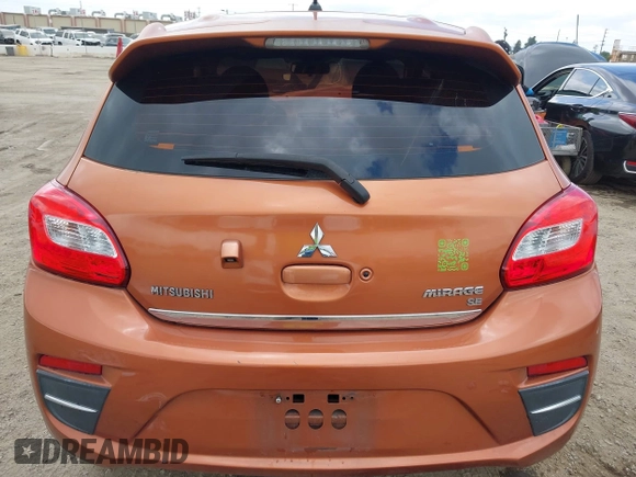 2018 Mitsubishi Mirage SE с VIN ML32A4HJ0JH004775, выставлен на аукционе IAAI как лот 42097929 с пробегом 73 784 миль миль и . История ставок и продаж доступна на DreamBid. Изображение 16.