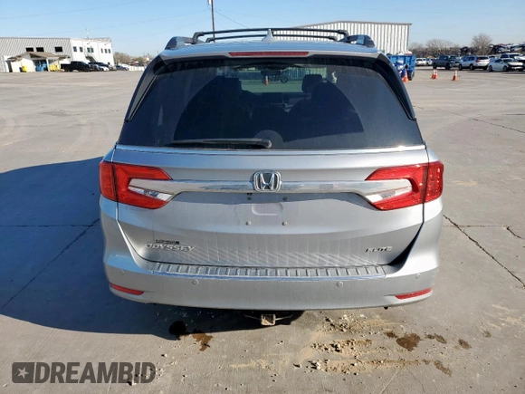 2020 Honda Odyssey Elite with VIN 5FNRL6H9XLB000033, listed as a Copart auction lot 49408535 with 65,962 mi miles and Salvage Title. Bid and sale history available at DreamBid. Image 6.