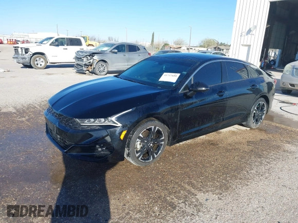 2022 Kia K5 GT-Line z VIN 5XXG64J2XNG139790, wystawiony jako IAAI lot #41737680 z przebiegiem 34 738 mil mil oraz . Historia ofert i sprzedaży dostępna na DreamBid. Obrazek 17.
