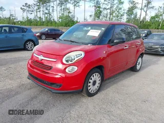 2015 FIAT 500L Pop with VIN ZFBCFAAH0FZ031648, listed as a IAAI auction lot 41971968 with 91,748 mi miles. Bid and sale history available at carsss.com. Image 2.