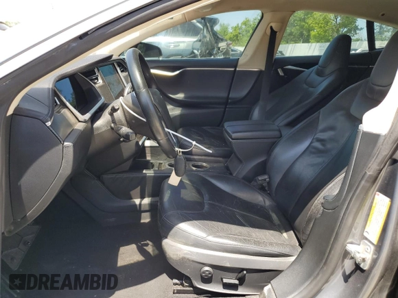 2014 Tesla Model S 60 z VIN 5YJSA1H13EFP36058, wystawiony jako Copart lot #57041725 z przebiegiem Nie podano mil oraz Szkoda całkowita • Salvage title. Historia ofert i sprzedaży dostępna na DreamBid. Obrazek 7.