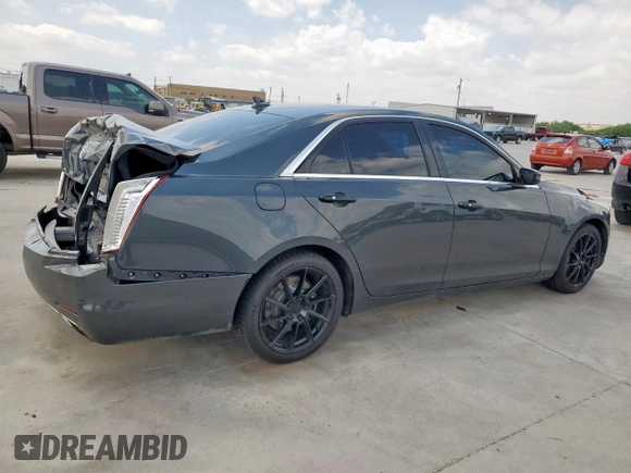 2014 Cadillac CTS Luxury RWD with VIN 1G6AR5SX3E0125747, listed as a Copart auction lot 53171085 with 136,395 mi miles and Salvage Title. Bid and sale history available at carsss.com. Image 3.