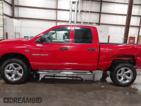 2007 Dodge 1500 SLT with VIN 1D7HU18237J512364, listed as a IAAI auction lot 42027871 with 164,273 mi miles. Bid and sale history available at carsss.com. Image 15.