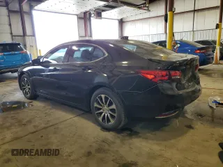 2015 Acura TLX with VIN 19UUB1F3XFA009649, listed as a Copart auction lot 64503734 with 75,859 mi miles and Salvage Title. Bid and sale history available at carsss.com. Image 2.