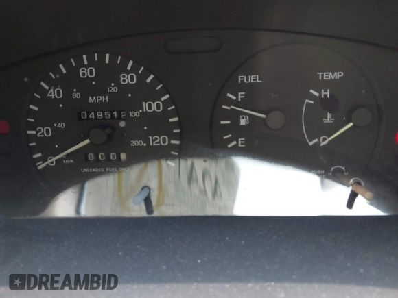 1994 Nissan Sentra with VIN 1N4EB31P6RC704119, listed as a IAAI auction lot 42479000 with 49,512 mi miles and . Bid and sale history available at DreamBid. Image 7.