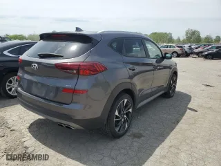 2021 Hyundai Tucson Sport with VIN KM8J3CAL6MU356680, listed as a Copart auction lot 52027714 with 65,344 mi miles and Salvage Title. Bid and sale history available at carsss.com. Image 3.