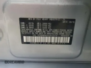 2016 Subaru Legacy 2.5i Limited with VIN 4S3BNBN60G3013374, listed as a Copart auction lot 50621154 with 84,590 mi miles. Bid and sale history available at carsss.com. Image 12.