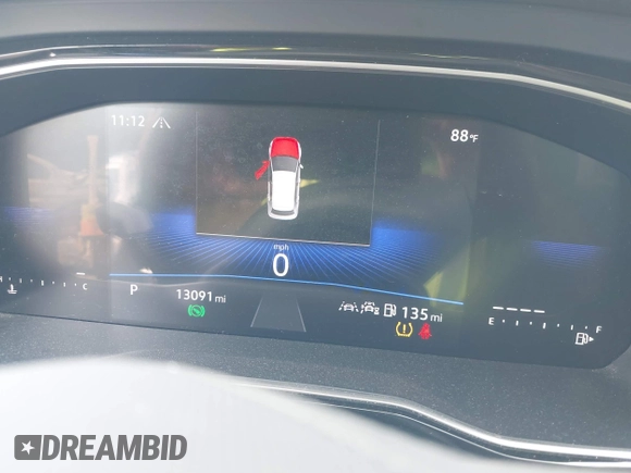 2024 Volkswagen Jetta SE with VIN 3VW7M7BU0RM059133, listed as a IAAI auction lot 42553729 with 13,091 mi miles and . Bid and sale history available at DreamBid. Image 7.