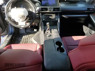 2017 Lexus IS 350 z VIN JTHCE1D21H5013224, wystawiony jako Copart lot #76723014 z przebiegiem Nie podano mil oraz Szkoda całkowita • Salvage title. Historia ofert i sprzedaży dostępna na DreamBid. Obrazek 8.