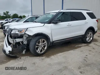 2017 Ford Explorer XLT with VIN 1FM5K8D89HGD62986, listed as a Copart auction lot 58415465 with 94,476 mi miles and Salvage title. Bid and sale history available at DreamBid. Image 1.