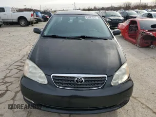 2005 Toyota Corolla CE with VIN 1NXBR32E45Z411163, listed as a Copart auction lot 44561615 with 185,479 mi miles and Salvage Title. Bid and sale history available at DreamBid. Image 5.
