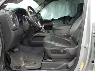 2021 GMC Sierra 1500 SLT with VIN 3GTU9DET2MG283410, listed as a Copart auction lot 87686155 with 96,020 mi miles and Salvage Title. Bid and sale history available at carsss.com. Image 7.
