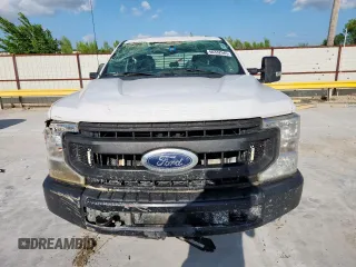 2020 Ford F-250 XL with VIN 1FT7X2B69LEC63957, listed as a Copart auction lot 60332945 with Not provided miles and Salvage title. Bid and sale history available at DreamBid. Image 5.