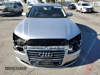 2015 Audi A8 L 4.0T with VIN WAU32AFD6FN039126, listed as a Copart auction lot 47020945 with 137,133 mi miles and Salvage Title. Bid and sale history available at carsss.com. Image 5.
