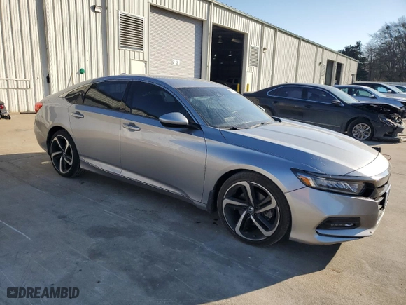 2020 Honda Accord Sedan Sport with VIN 1HGCV1F32LA144090, listed as a Copart auction lot 88103445 with 40,365 mi miles and Salvage Title. Bid and sale history available at carsss.com. Image 4.