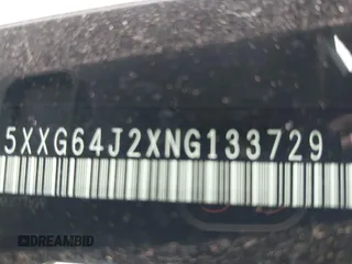 2022 Kia K5 GT-Line z VIN 5XXG64J2XNG133729, wystawiony jako IAAI lot #42440669 z przebiegiem 36 376 mil mil oraz . Historia ofert i sprzedaży dostępna na DreamBid. Obrazek 22.
