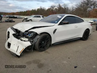 2021 BMW M4 Competition with VIN WBS33AZ0XMCG66070, listed as a Copart auction lot 78260074 with 13,518 mi miles and Salvage Title. Bid and sale history available at carsss.com. Image 1.