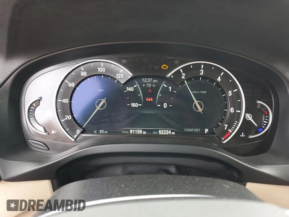2019 BMW X3 sDrive30i z VIN 5UXTR7C59KLR45600, wystawiony jako Copart lot #51639265 z przebiegiem 91 159 mil mil oraz Szkoda całkowita • Salvage title. Historia ofert i sprzedaży dostępna na DreamBid. Obrazek 9.