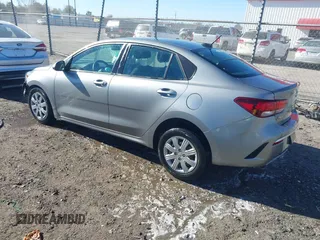 2021 Kia Rio LX with VIN 3KPA24AD1ME398923, listed as a IAAI auction lot 41031202 with 48,919 mi miles. Bid and sale history available at carsss.com. Image 3.